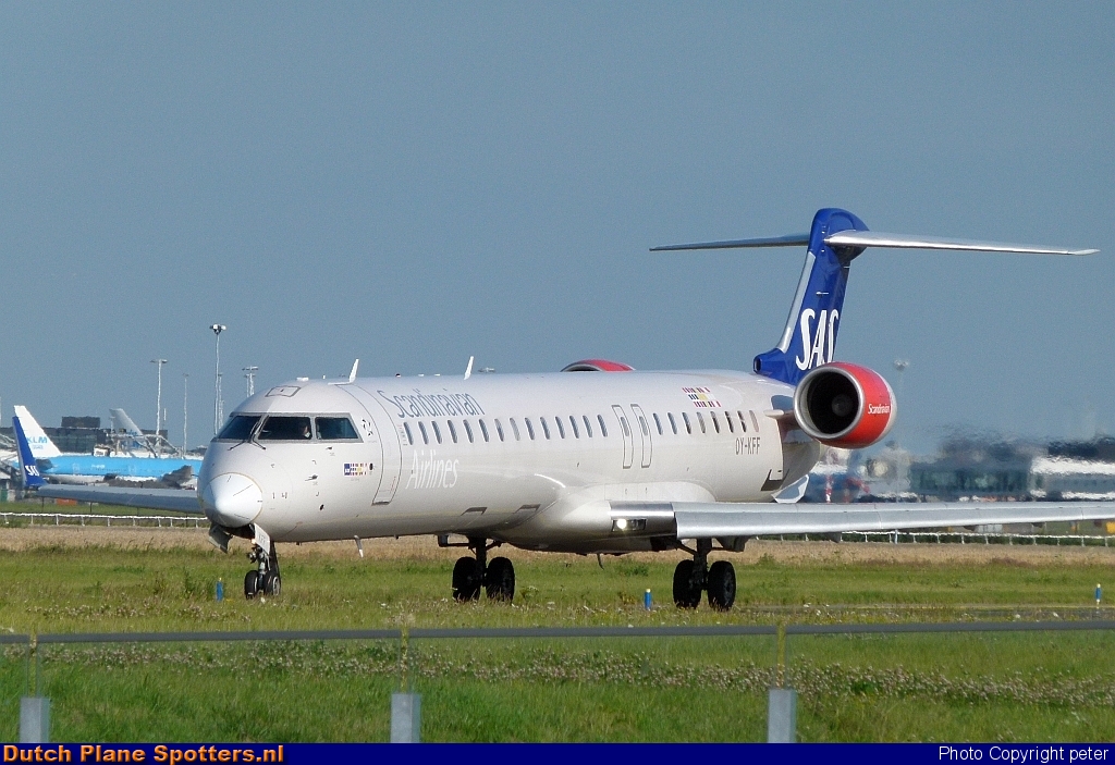 OY-KFF Bombardier Canadair CRJ900 SAS Scandinavian Airlines by peter
