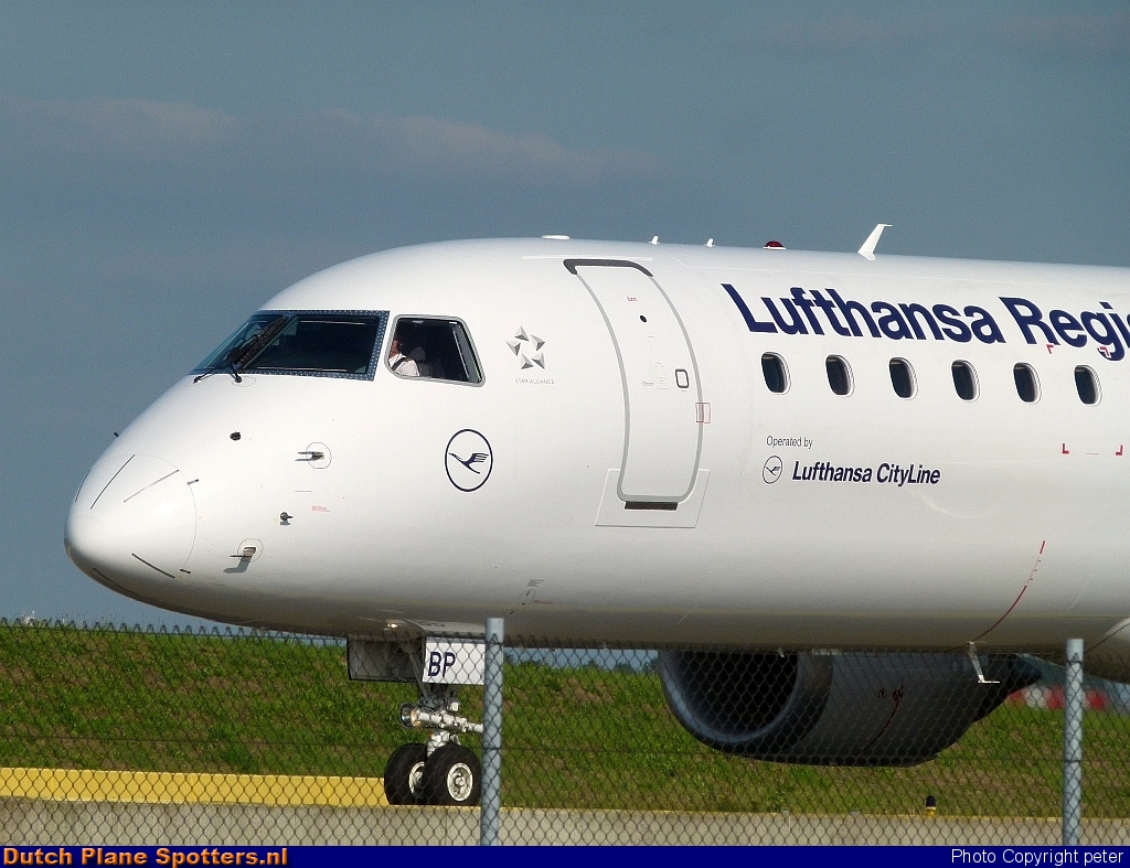D-AEBP Embraer 195 CityLine (Lufthansa Regional) by peter