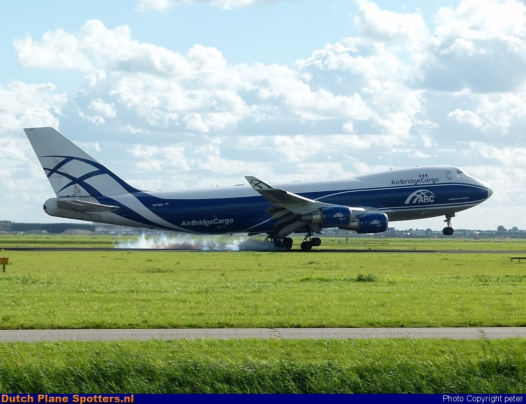 VQ-BGY Boeing 747-400 AirBridgeCargo by peter