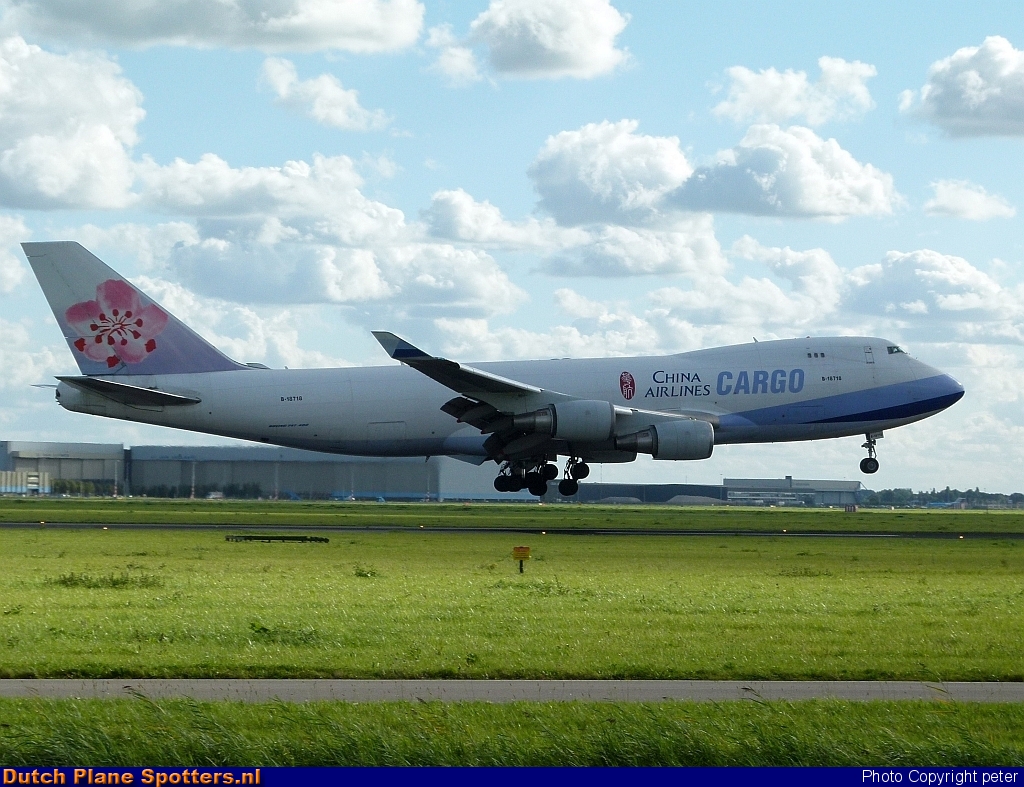 B-18718 Boeing 747-400 China Airlines Cargo by peter