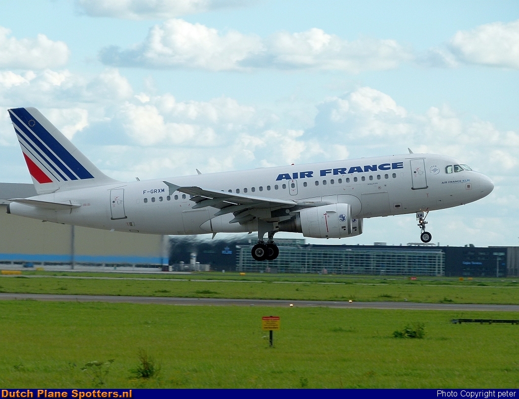 F-GRXM Airbus A319 Air France by peter
