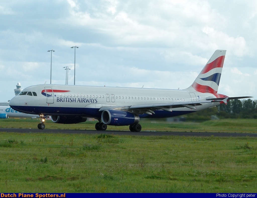 G-EUUW Airbus A320 British Airways by peter