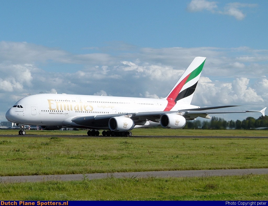 A6-EDO Airbus A380-800 Emirates by peter