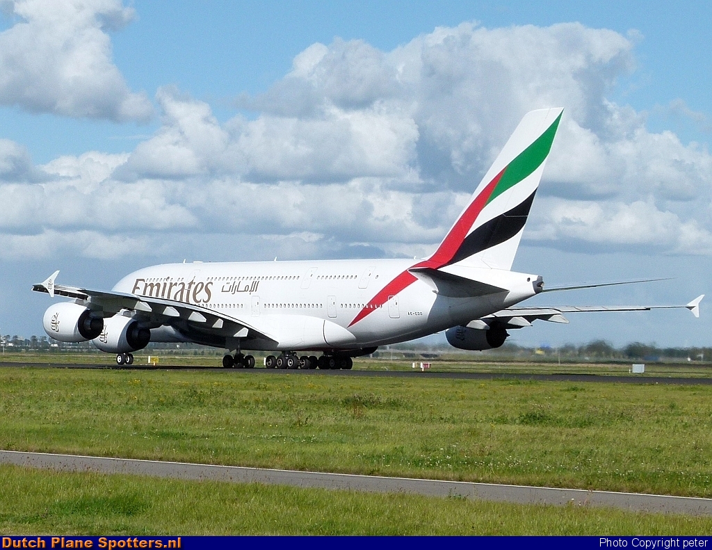 A6-EDO Airbus A380-800 Emirates by peter