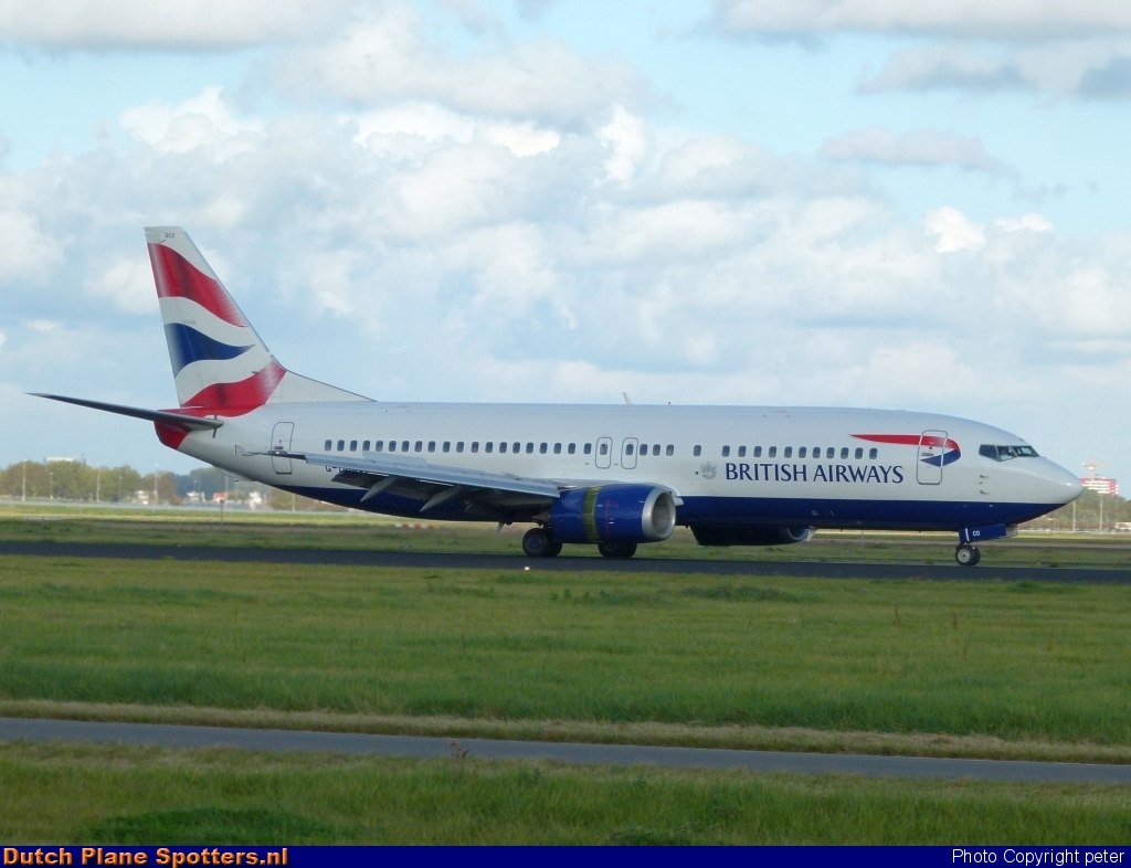 G-DOCO Boeing 737-400 British Airways by peter