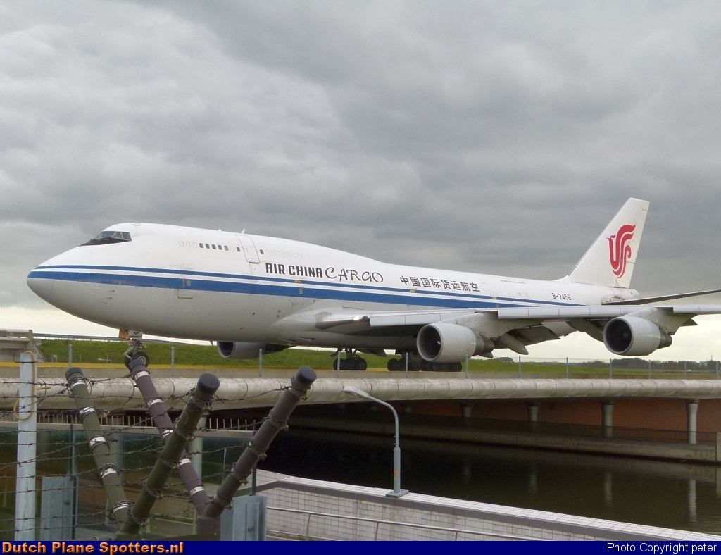 B-2456 Boeing 747-400 Air China Cargo by peter