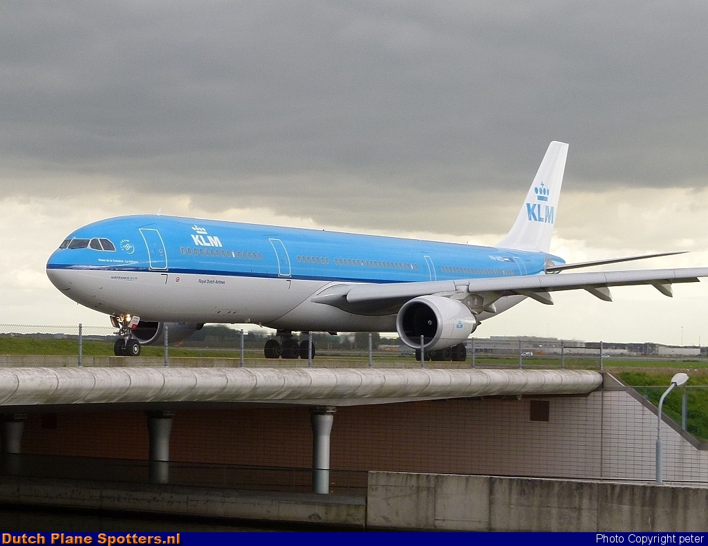 PH-AKD Airbus A330-300 KLM Royal Dutch Airlines by peter