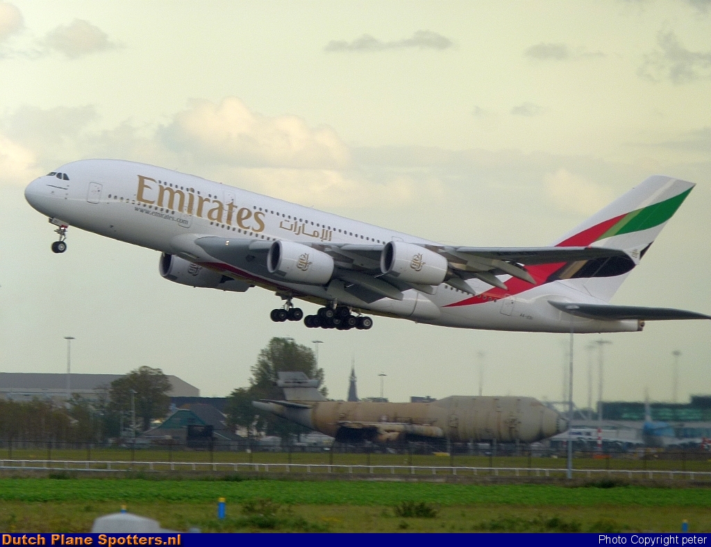 A6-EDI Airbus A380-800 Emirates by peter