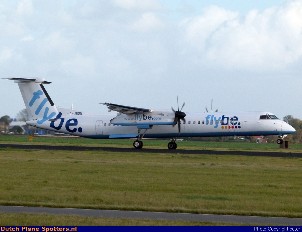 G-JEDN Bombardier Dash 8-Q400 Flybe by peter