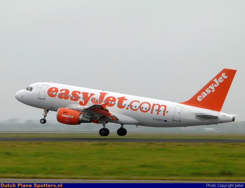 G-EZFP Airbus A319 easyJet by peter
