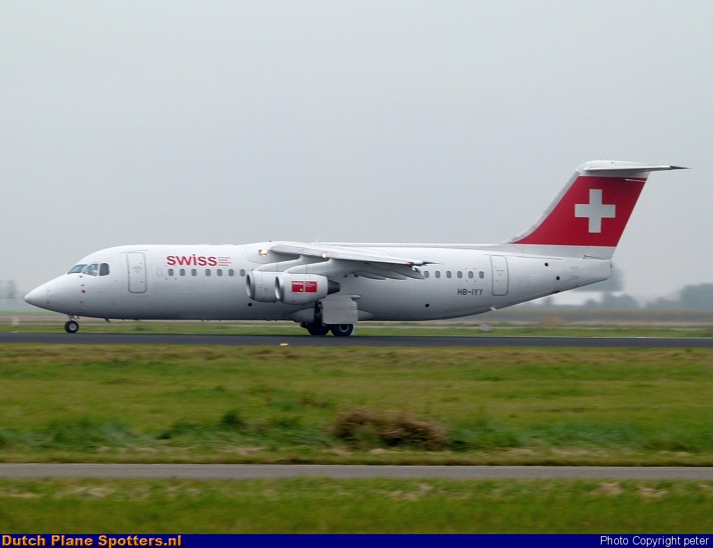 HB-IYY BAe 146 Swiss International Air Lines by peter