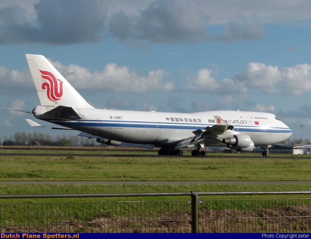 B-2457 Boeing 747-400 Air China Cargo by peter