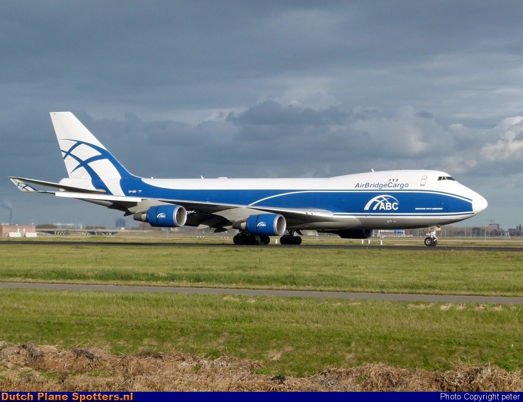 VP-BIG Boeing 747-400 AirBridgeCargo by peter