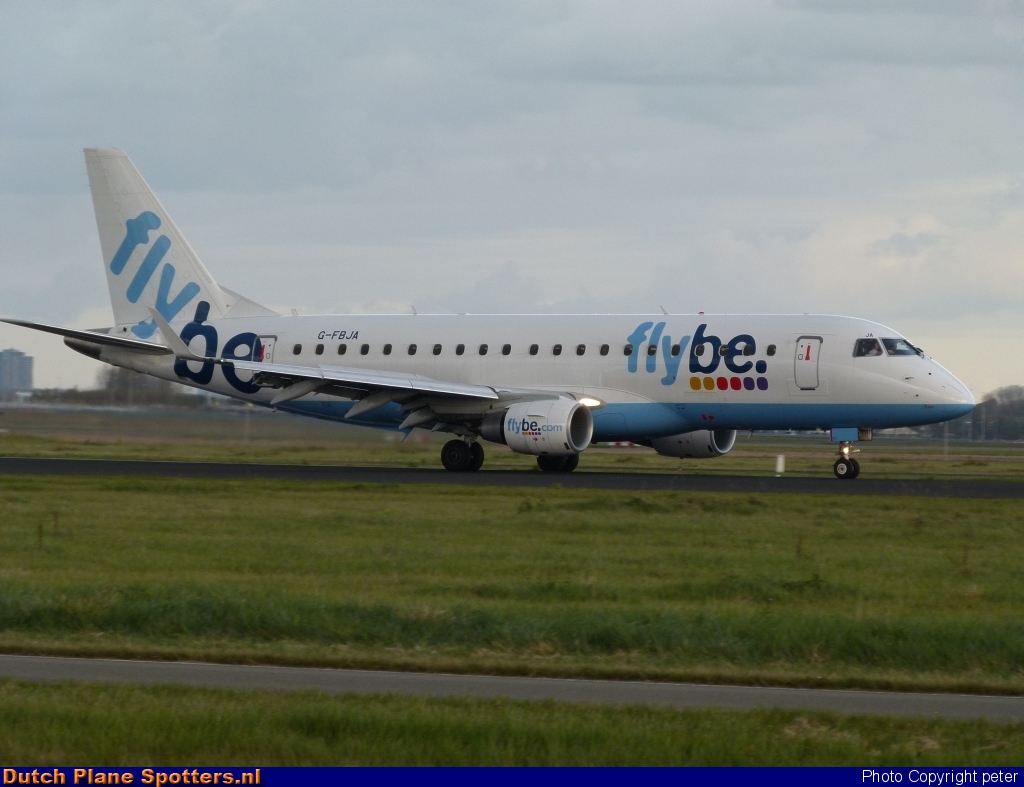 G-FBJA Embraer 170 Flybe by peter