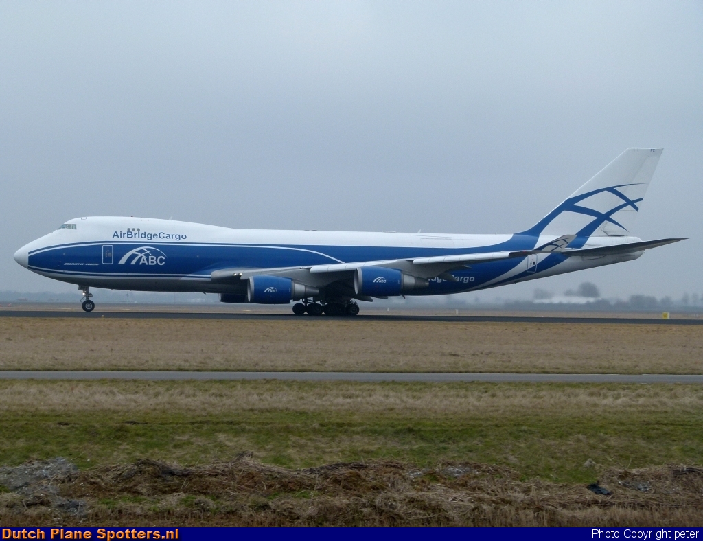 VQ-BFX Boeing 747-400 AirBridgeCargo by peter
