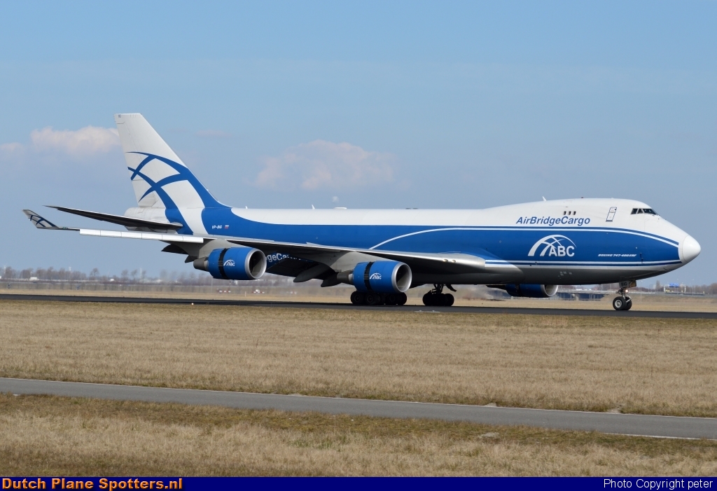 VP-BIG Boeing 747-400 AirBridgeCargo by peter