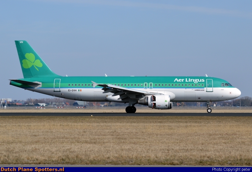 EI-DVH Airbus A320 Aer Lingus by peter