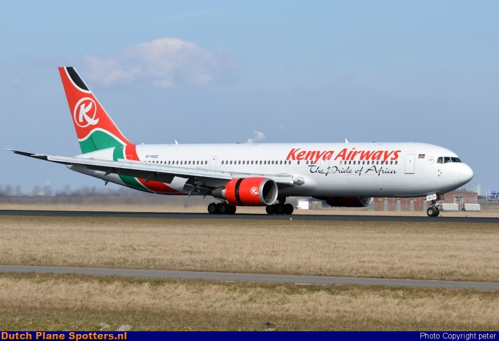 5Y-KQZ Boeing 767-300 Kenya Airways by peter