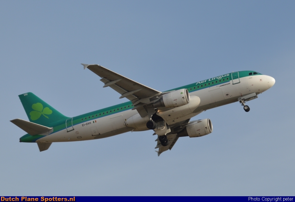 EI-DVH Airbus A320 Aer Lingus by peter