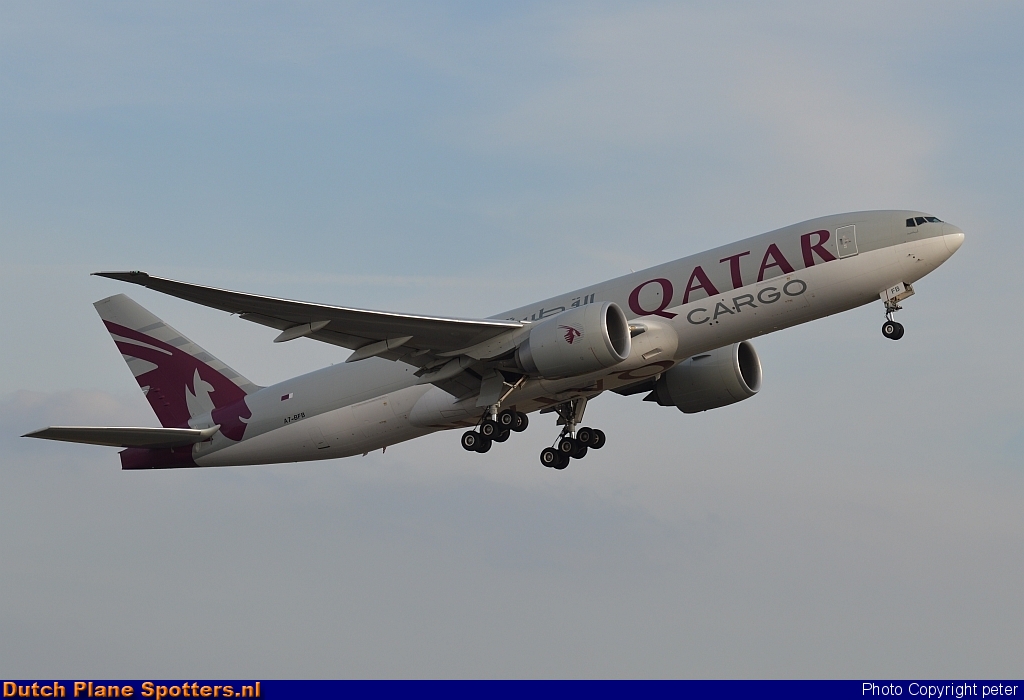 A7-BFB Boeing 777-F Qatar Airways Cargo by peter