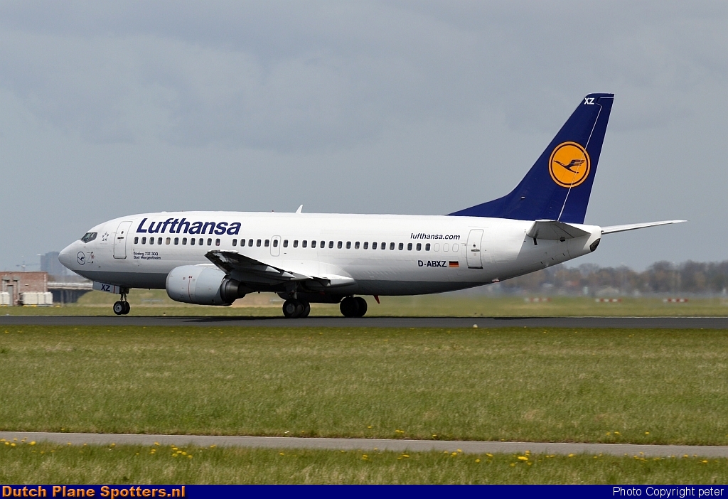 D-ABXZ Boeing 737-300 Lufthansa by peter
