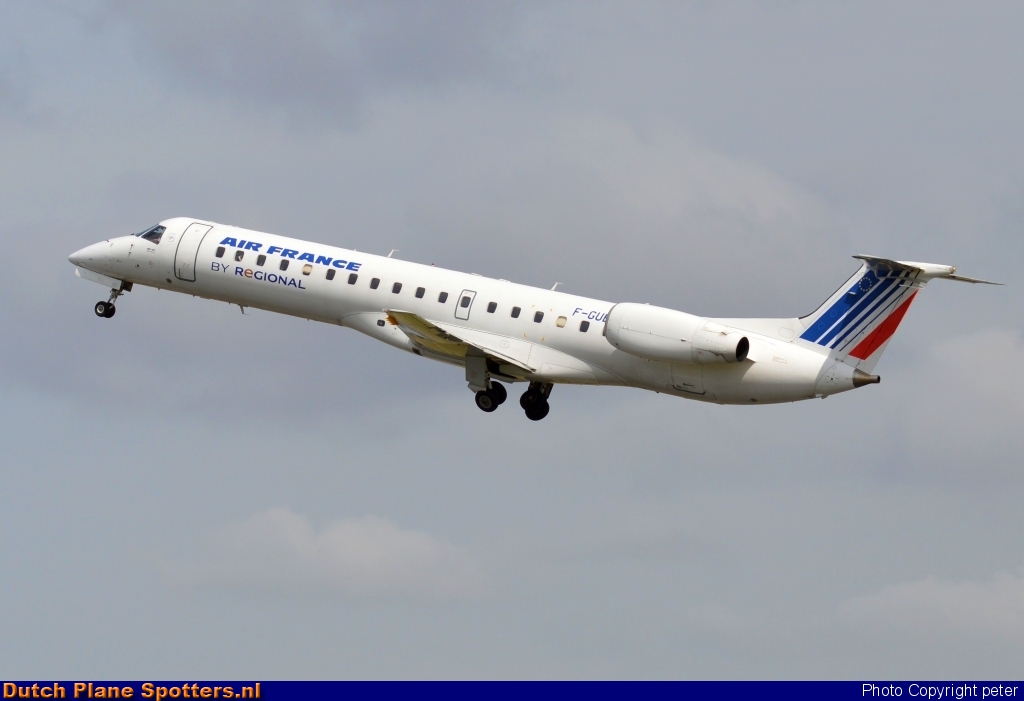F-GUBD Embraer 145 Air France by peter