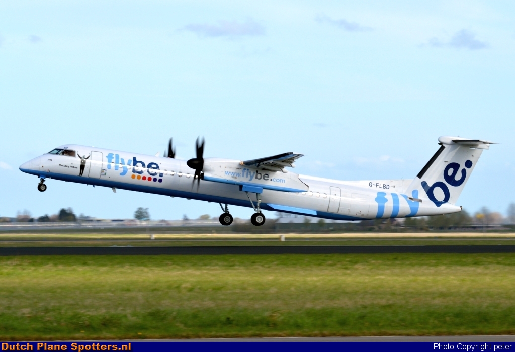 G-FLBD Bombardier Dash 8-Q400 Flybe by peter