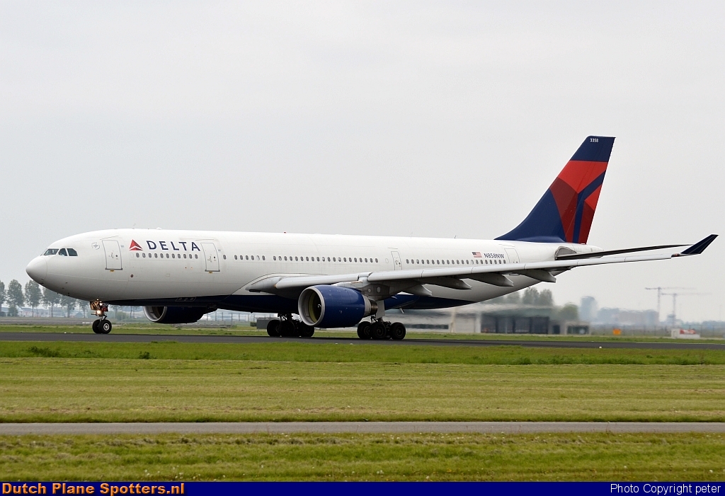 N858NW Airbus A330-200 Delta Airlines by peter