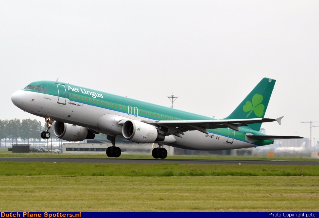 EI-DEP Airbus A320 Aer Lingus by peter