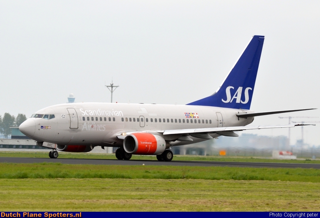 LN-RRC Boeing 737-600 SAS Scandinavian Airlines by peter