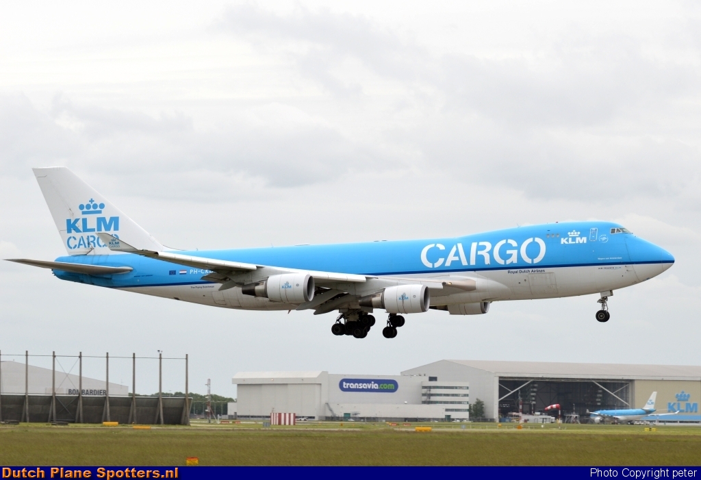PH-CKD Boeing 747-400 KLM Cargo by peter