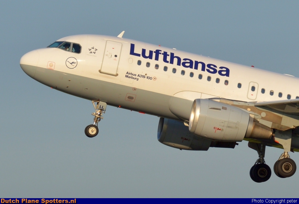 D-AILL Airbus A319 Lufthansa by peter