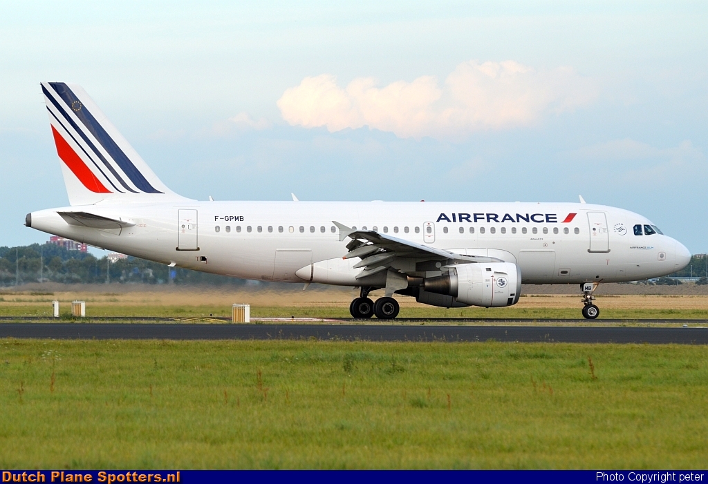 F-GPMB Airbus A319 Air France by peter