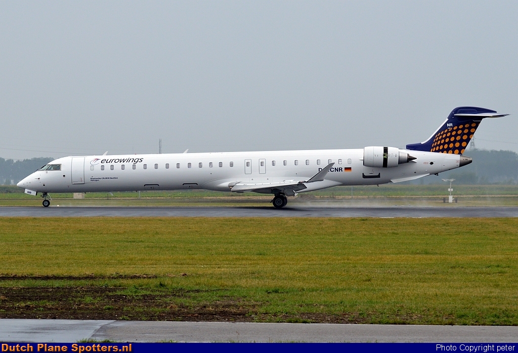 D-ACNR Bombardier Canadair CRJ900 Eurowings by peter