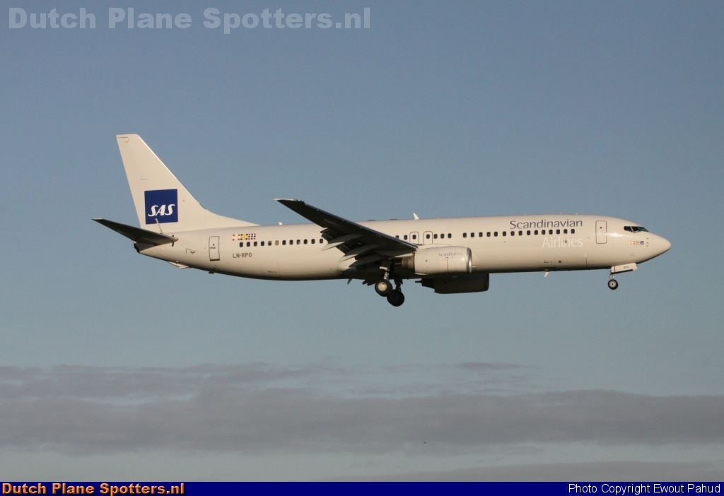 LN-RPO Boeing 737-800 SAS Scandinavian Airlines by Ewout Pahud