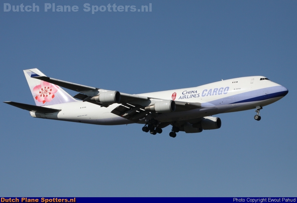 B-18708 Boeing 747-400 China Airlines Cargo by Ewout Pahud