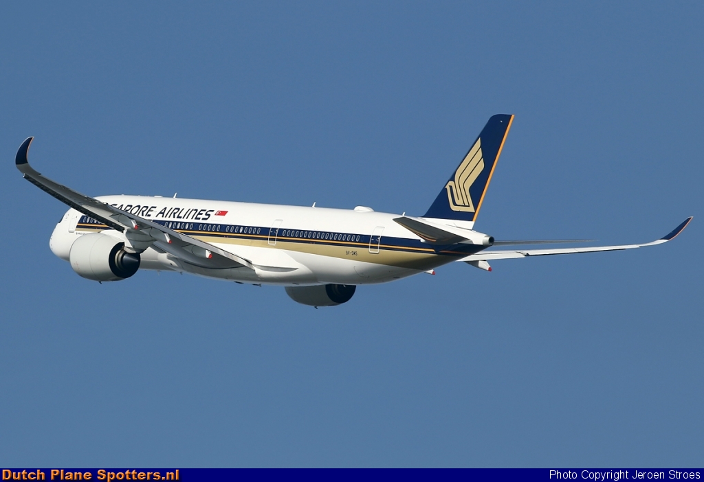 9V-SMS Airbus A350-900 Singapore Airlines by Jeroen Stroes