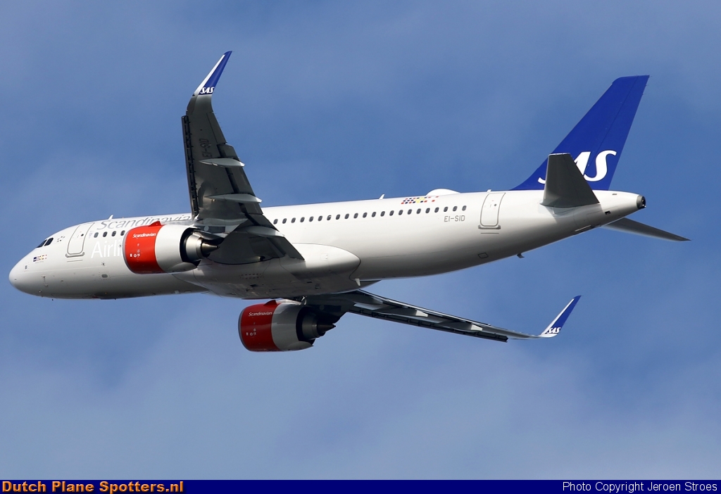 EI-SID Airbus A320neo SAS Scandinavian Airlines by Jeroen Stroes