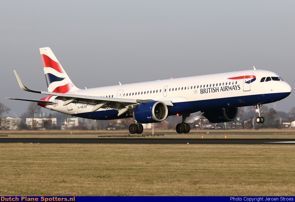 G-NEOR Airbus A321neo British Airways by Jeroen Stroes