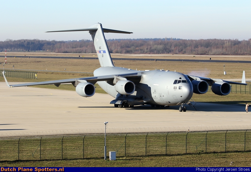 08-0003 Boeing C-17 Globemaster III MIL - Hungarian Air Force (Strategic Airlift Capability) by Jeroen Stroes