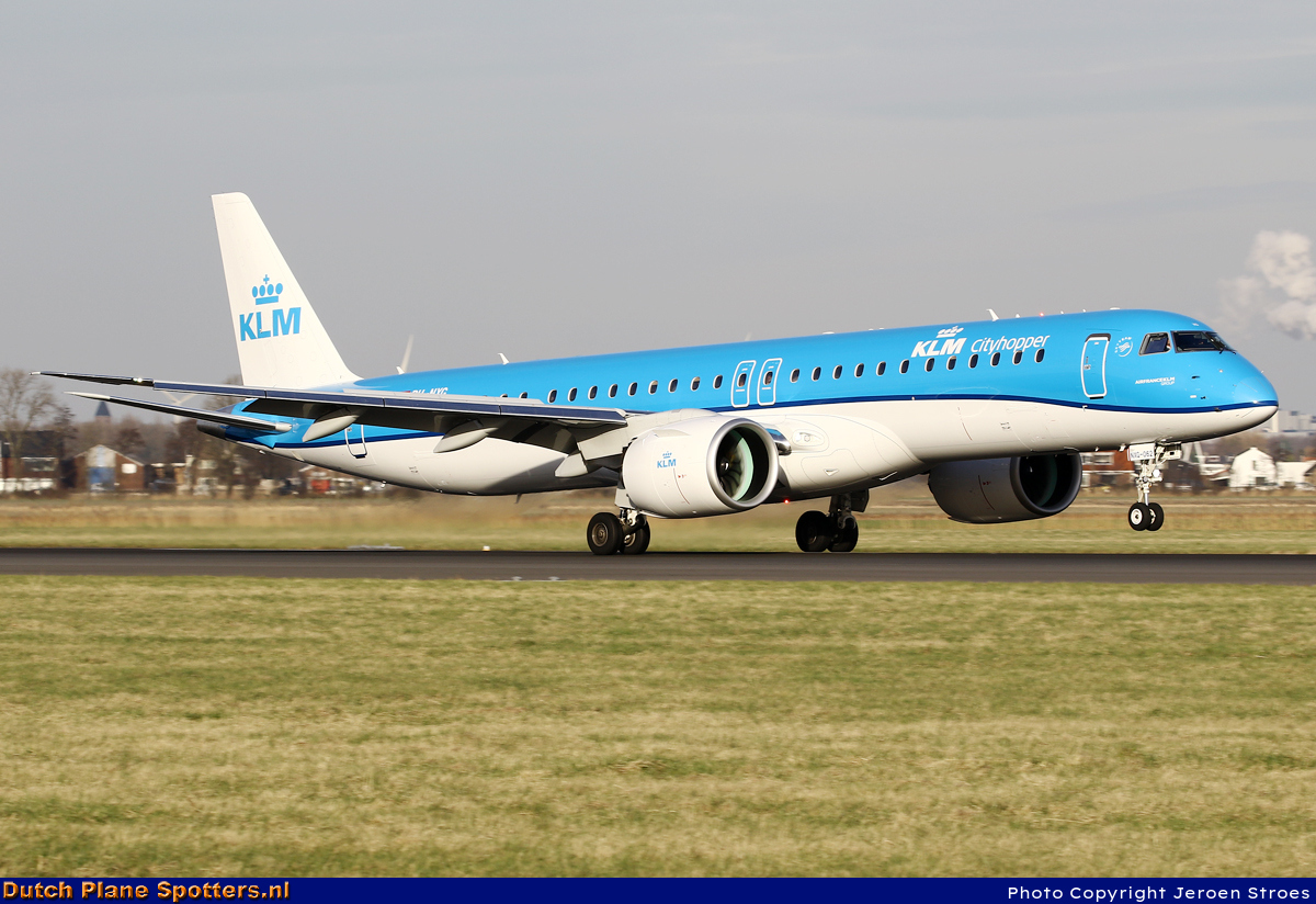 PH-NXG Embraer 195 E2 KLM Cityhopper by Jeroen Stroes