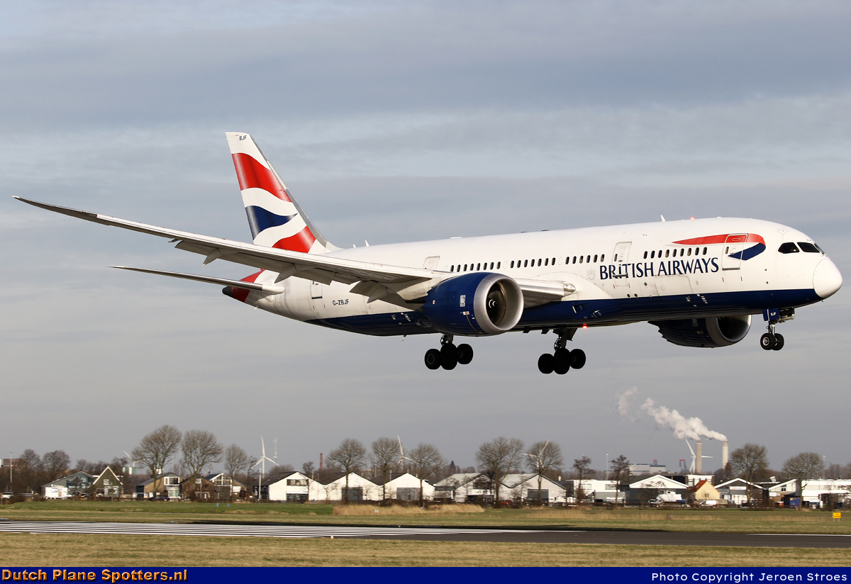 G-ZBJF Boeing 787-8 Dreamliner British Airways by Jeroen Stroes