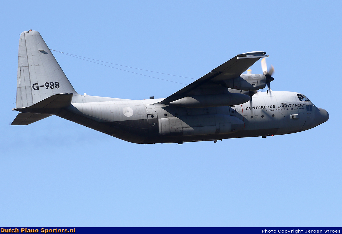 G-988 Lockheed C-130 Hercules MIL - Dutch Royal Air Force by Jeroen Stroes