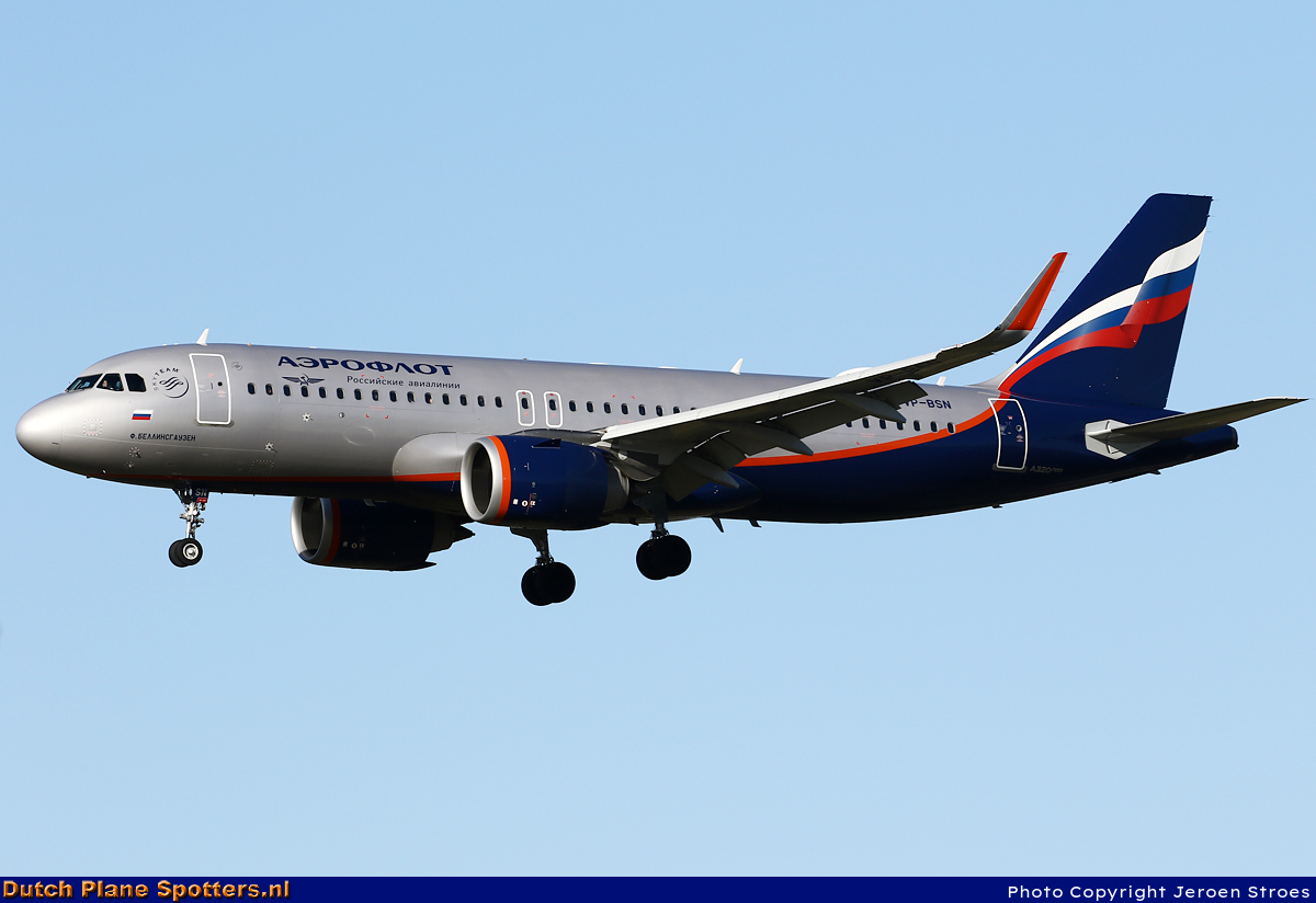 VP-BSN Airbus A320neo Aeroflot - Russian Airlines by Jeroen Stroes