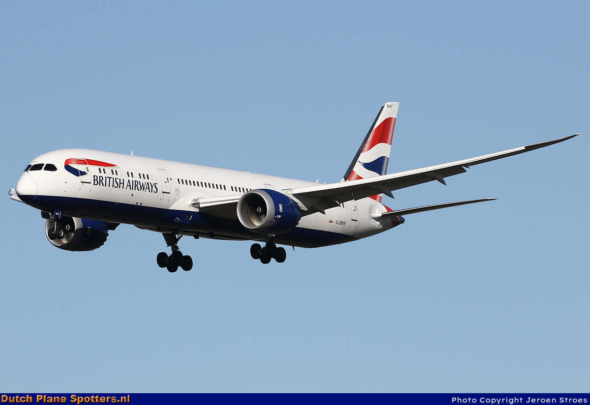 G-ZBKR Boeing 787-9 Dreamliner British Airways by Jeroen Stroes