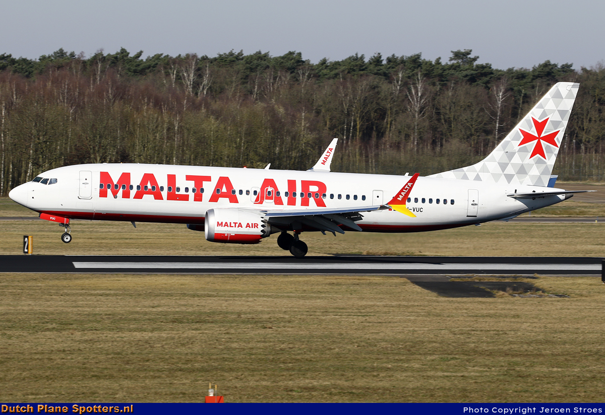 9H-VUC Boeing 737 MAX 8-200 Malta Air (Ryanair) by Jeroen Stroes