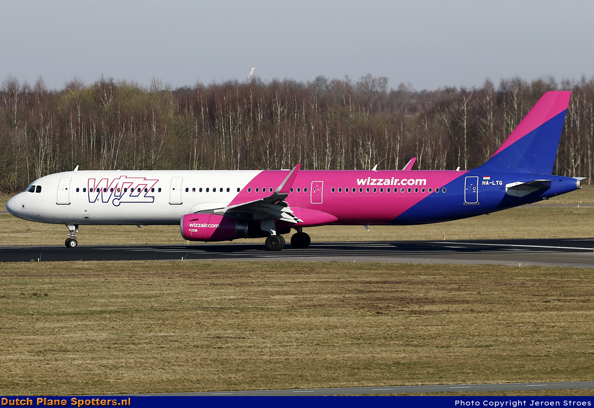 HA-LTG Airbus A321 Wizz Air by Jeroen Stroes