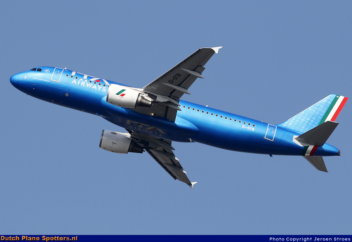 EI-DTB Airbus A320 ITA Airways by Jeroen Stroes