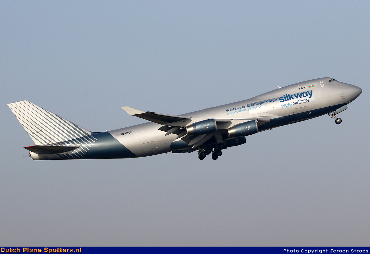 4K-BCI Boeing 747-400 Silk Way West Airlines by Jeroen Stroes