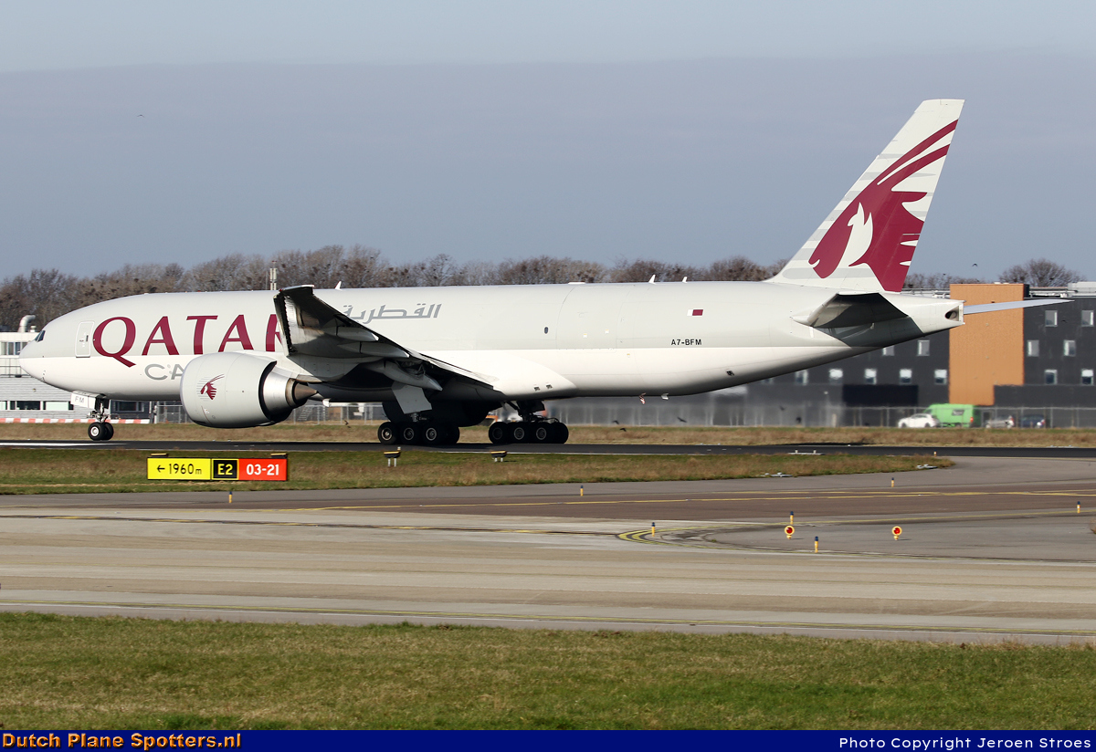 A7-BFM Boeing 777-F Qatar Airways Cargo by Jeroen Stroes